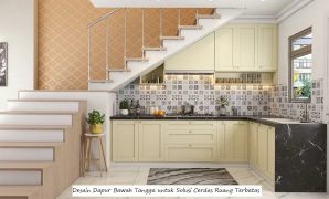 Desain Dapur Bawah Tangga untuk Solusi Cerdas Ruang Terbatas Desain Dapur Bawah Tangga