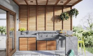 Desain Kanopi untuk Penggunaan Atap Dapur Terbuka Atap Dapur Terbuka