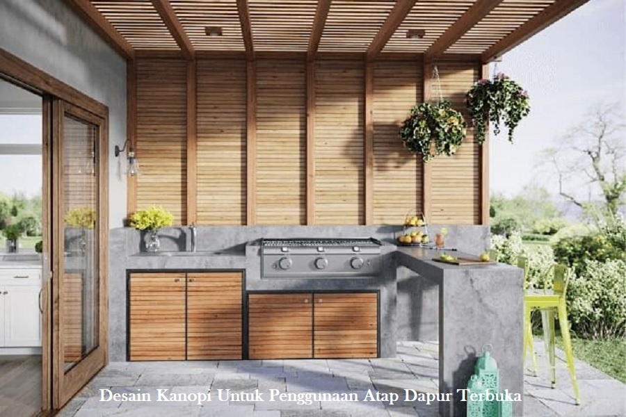 Atap Dapur Terbuka