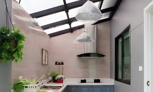 Inspirasi Atap Dapur Transparan Minimalis yang Estetik dan Fungsional Atap Dapur Transparan Minimalis