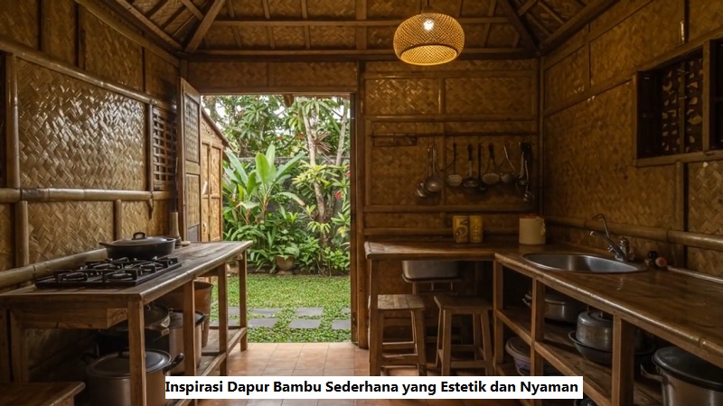 Dapur Bambu Sederhana