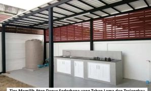 Tips Memilih Atap Dapur Sederhana yang Tahan Lama dan Terjangkau Atap Dapur Sederhana