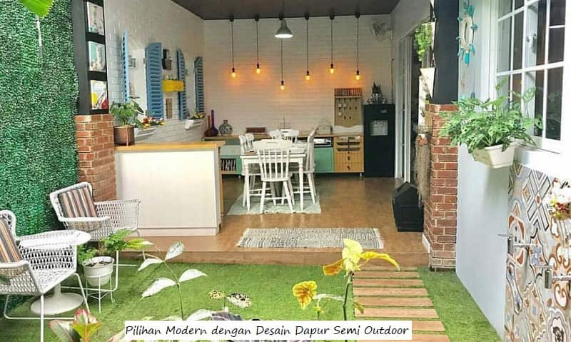 Dapur Semi Outdoor
