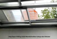 Atap Dapur Sliding untuk Memaksimalkan Cahaya dan Sirkulasi Atap Dapur Sliding