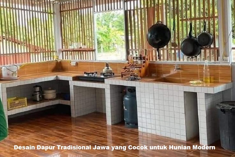 desain dapur tradisional jawa