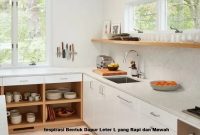 Inspirasi Bentuk Dapur Leter L yang Rapi dan Mewah Bentuk Dapur Leter L